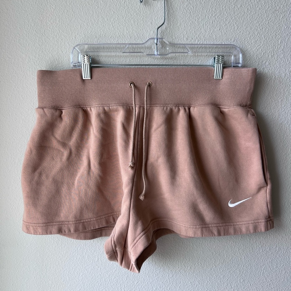Nike Phoenix Fleece High-Waisted Sweat Shorts Women's Size Large
